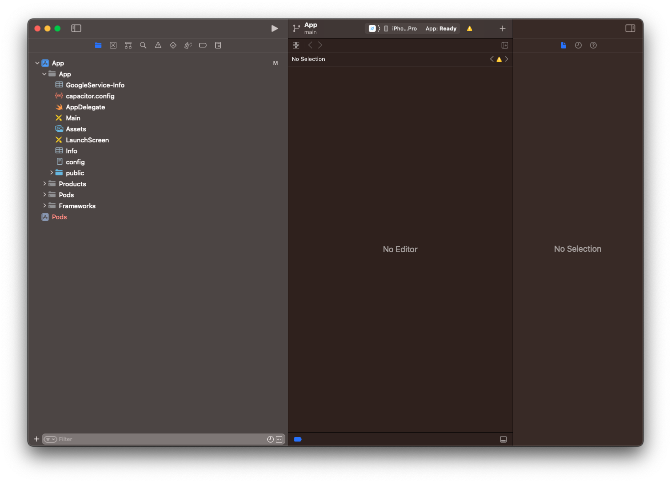 Xcode File Explorer