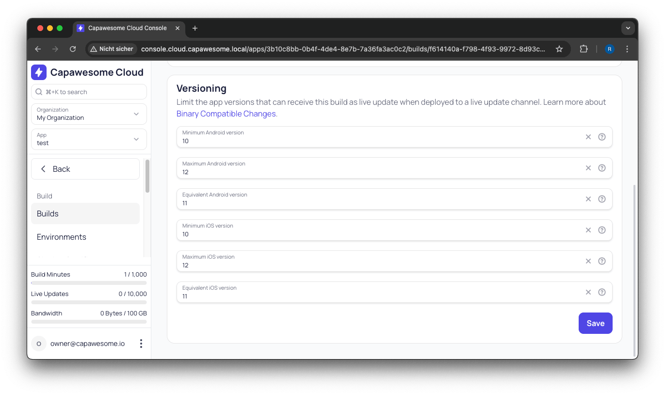 Versioned Bundle